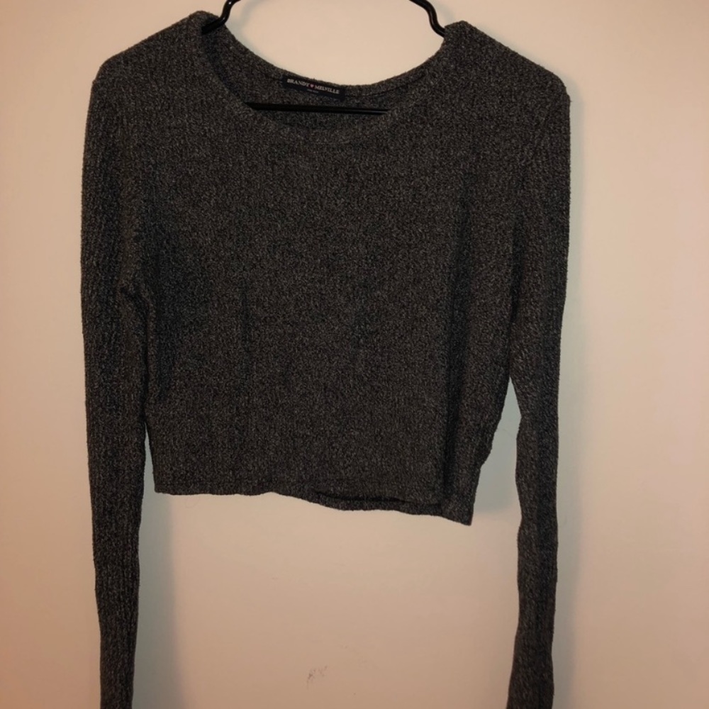 cropped sweater - Picture 2 of 3
